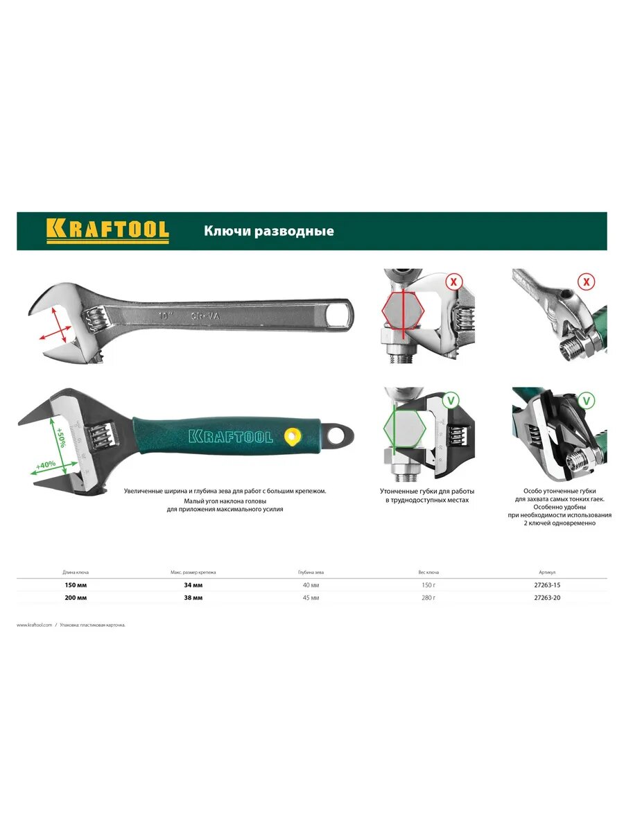 SlimWide Ultra, 150/34 мм, разводной ключ