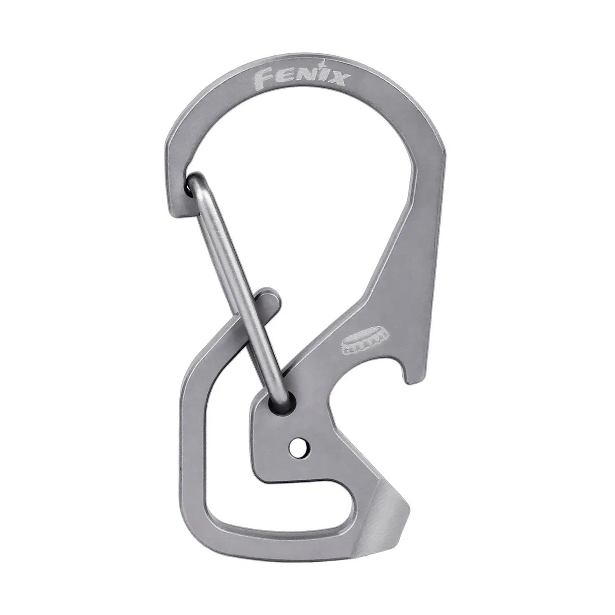 Брелок-карабин Fenix, серебристый — фото 1