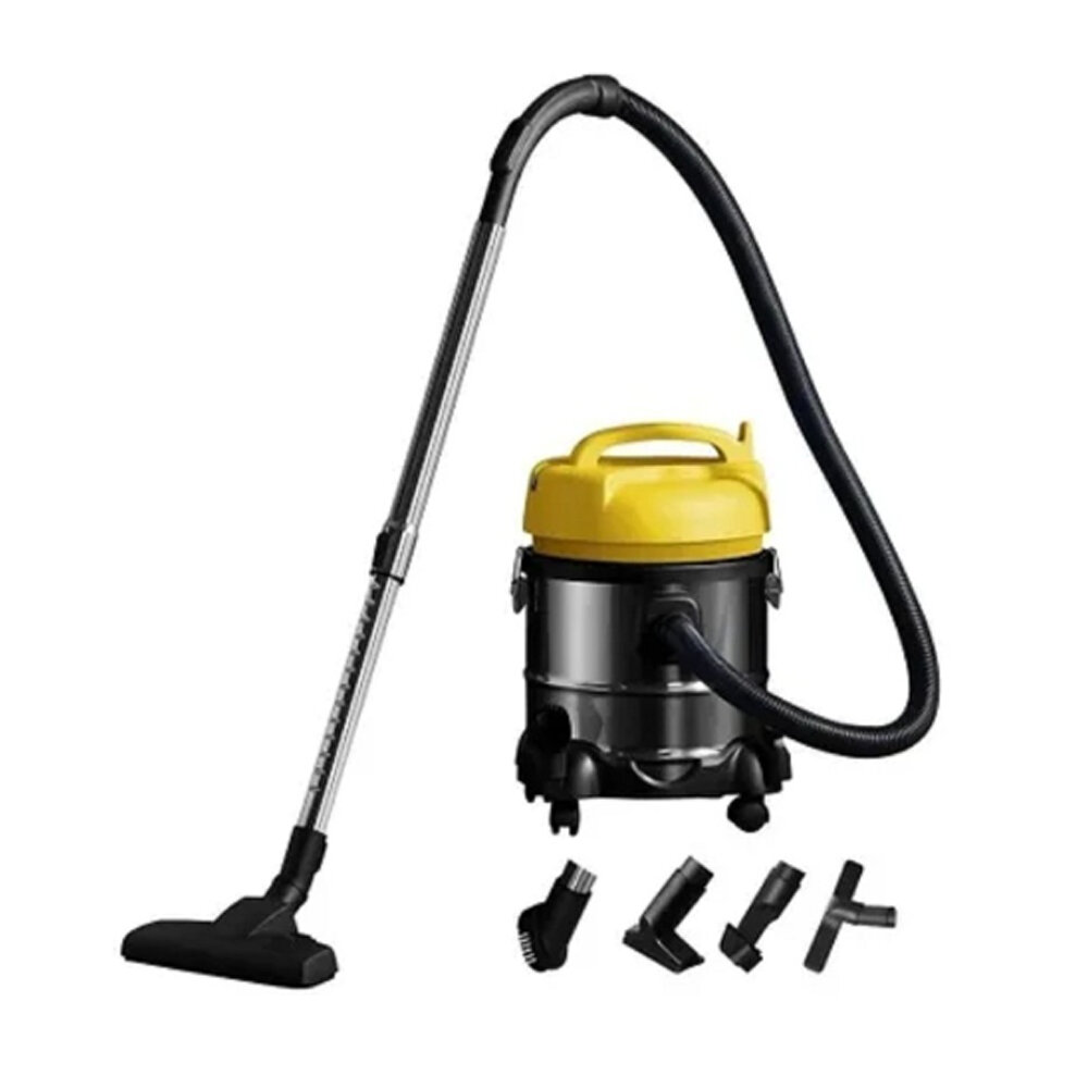 Пылесос DEERMA DEM-TJ150W 1400 Вт цвет: чёрный жёлтый