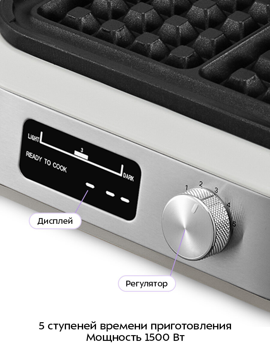 Вафельница Kitfort КТ-4693 — фото 1