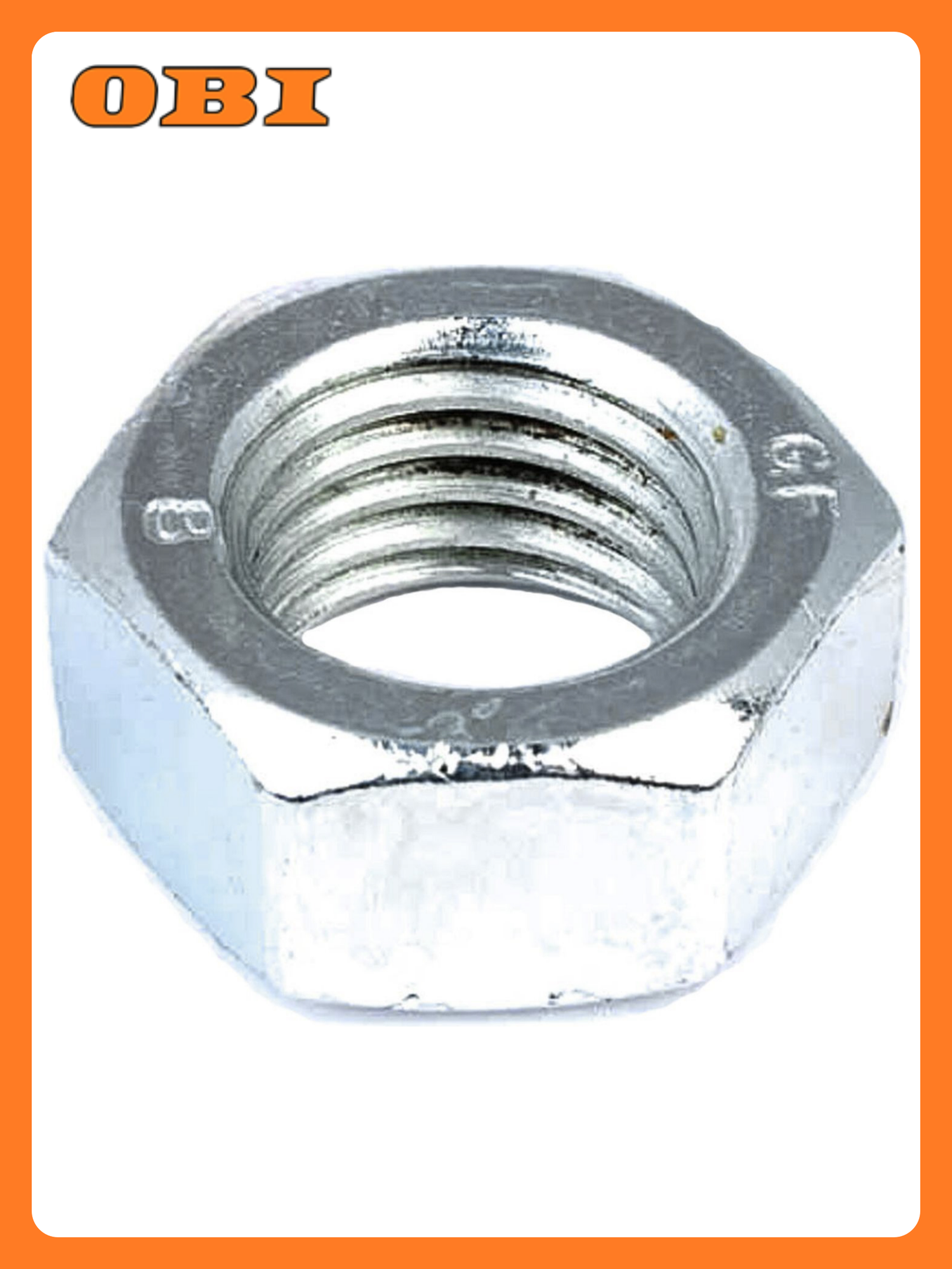 Гайка DIN 934 Стройбат шестигранная М6 15 шт