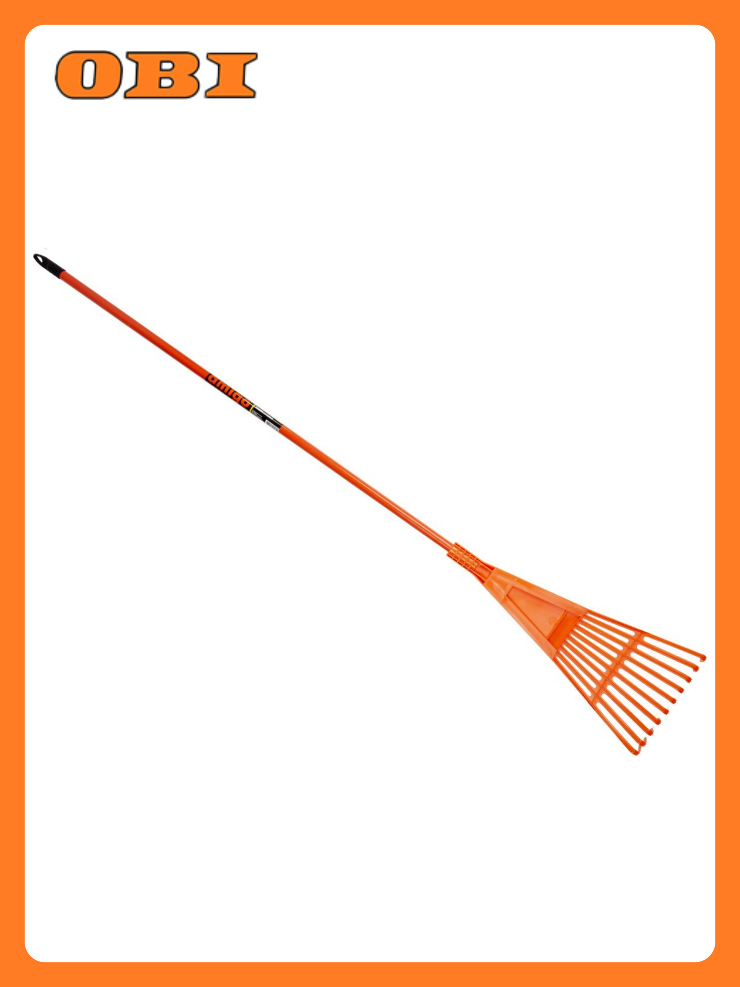 Грабли Truper 77011 amigo веерные оранжевые 10 зубцов 167см