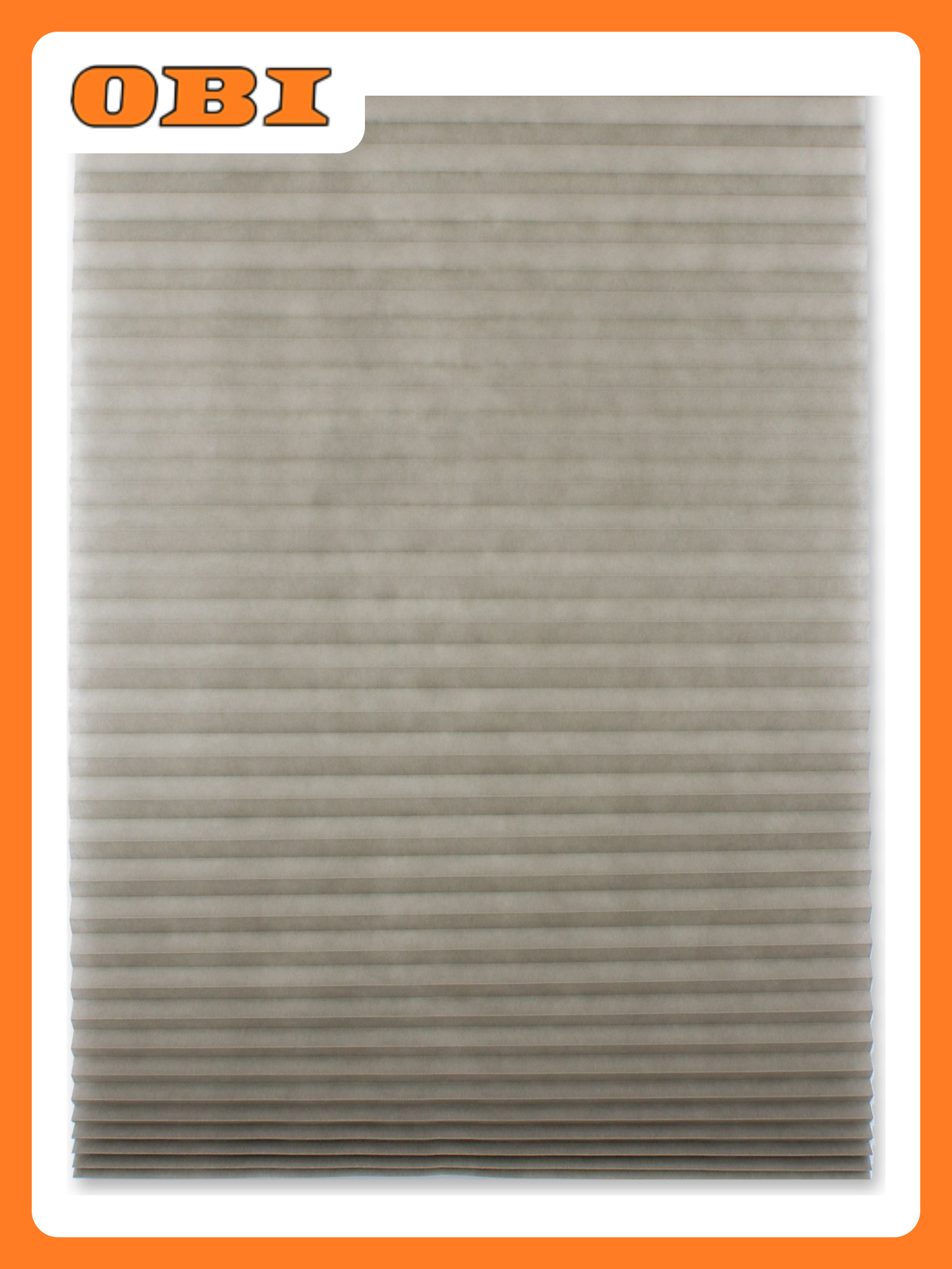 Жалюзи Room Decor LY-PB02 плиссе самоклеящиеся серые 90x190 см