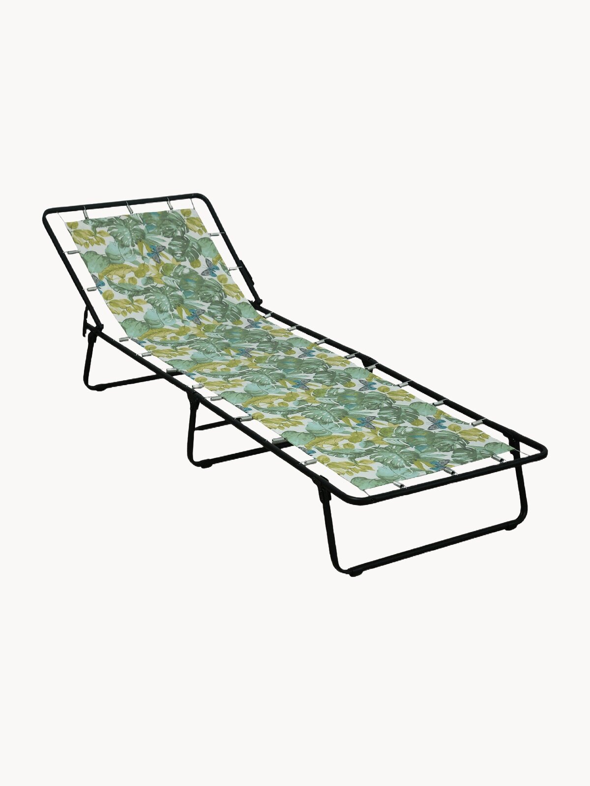 Кровать Olsa "Стефания", максимальная нагрузка 120кг, стальная основа, тканевое полотно