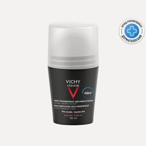 Изображение товара Vichy (Виши) ОМ Дезодорант для мужчин для чувствительной кожи 48 часов 50мл