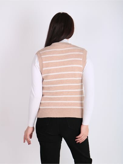 Свитер , размер OneSize, бежевый — фото 1