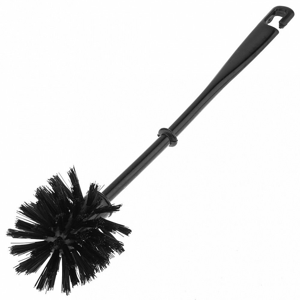 Ерш унитазный д75см h35см пластмассовая ручка черный (Россия