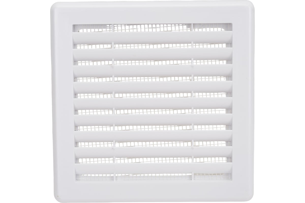 Решетка вентиляционная TDM разъемная с москитной сеткой 180 х 180 мм {SQ1807-0024}