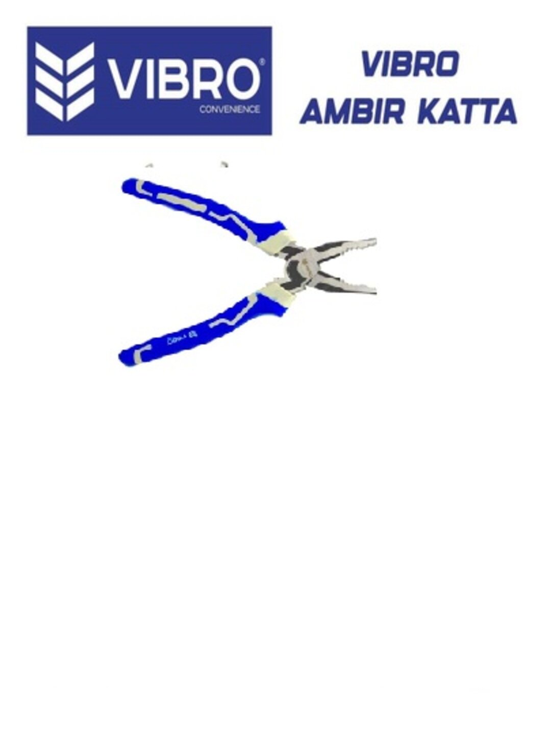 Плоскогубцы Savdo Belgisi Vibro, для электромонтажных работ, изолированные рукоятки — фото 1