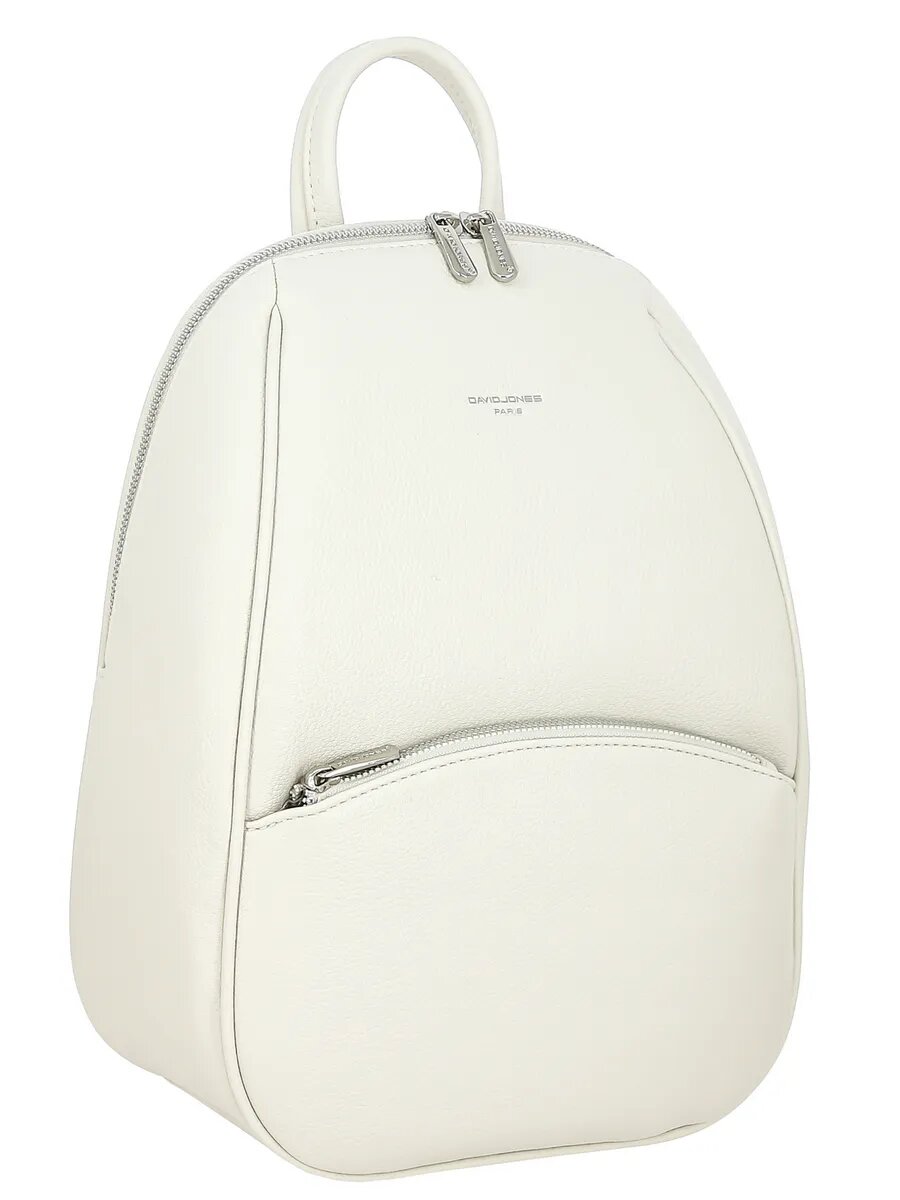 Сумка-рюкзак DAVID JONES, слоновая кость — фото 1
