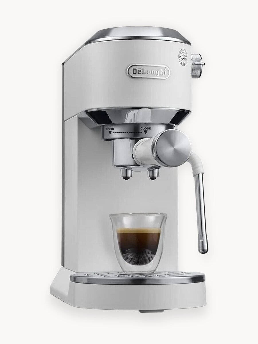 Рожковая кофеварка Delonghi Dedica Duo EC890. WI, 1450Вт, технология My Latte Art