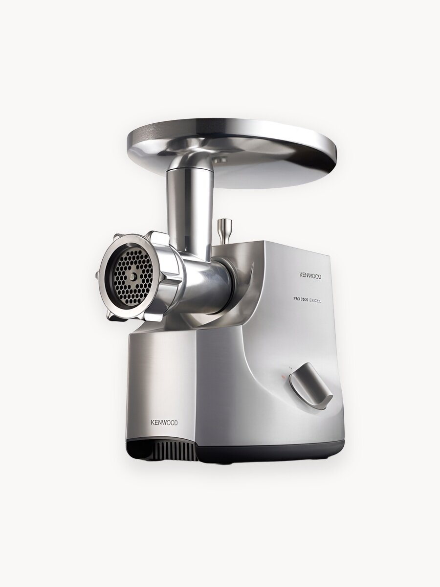 Мясорубка Kenwood MG700 2000Вт, металлик, реверс, тихая работа