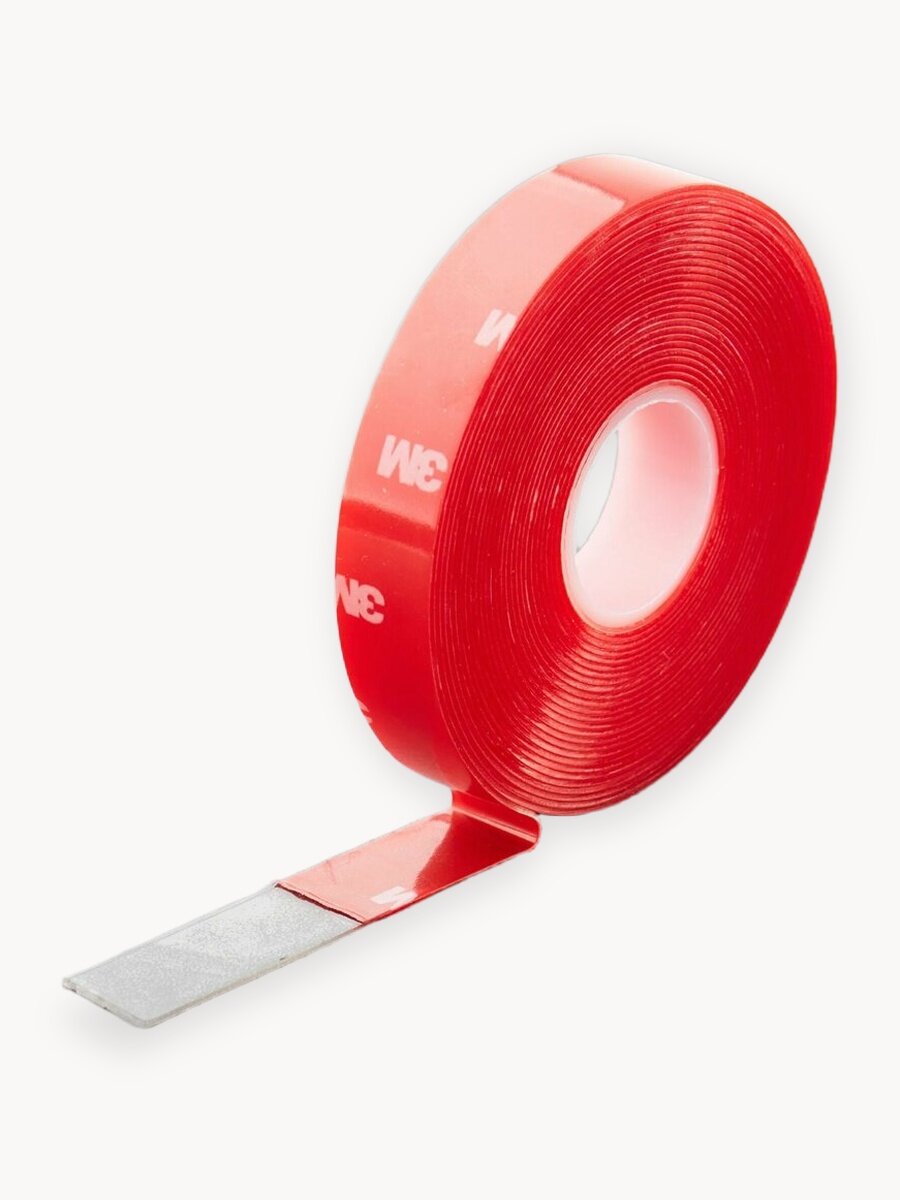 Двухсторонний скотч 3M Прозрачный Ширина 9мм