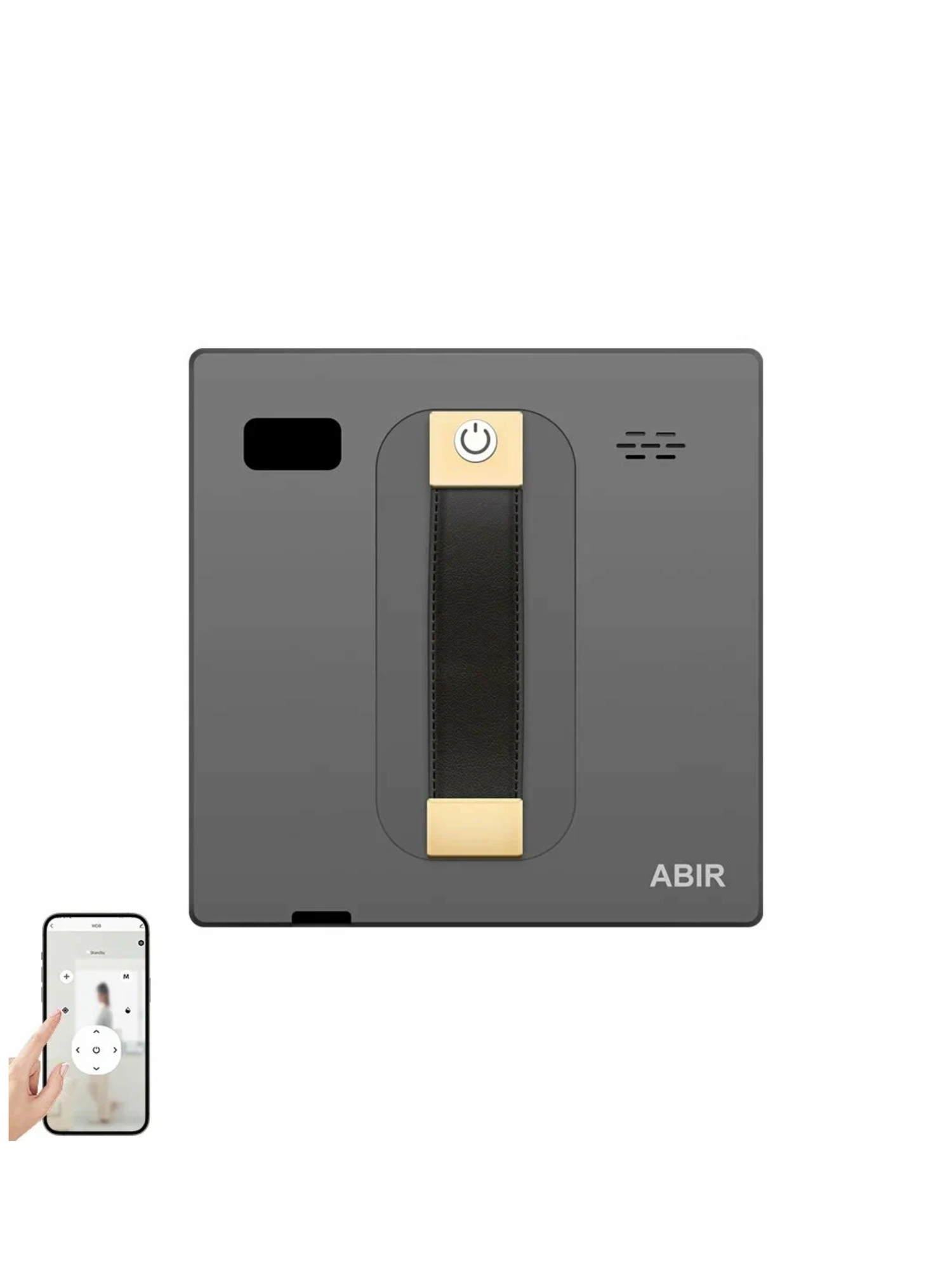 Робот-мойщик окон ABIR WD8, серый, автоматическая уборка, дистанционное управление