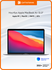 Ноутбук Apple MacBook Air A2337 13.3", IPS, Apple M1 8 core 3.2ГГ...
