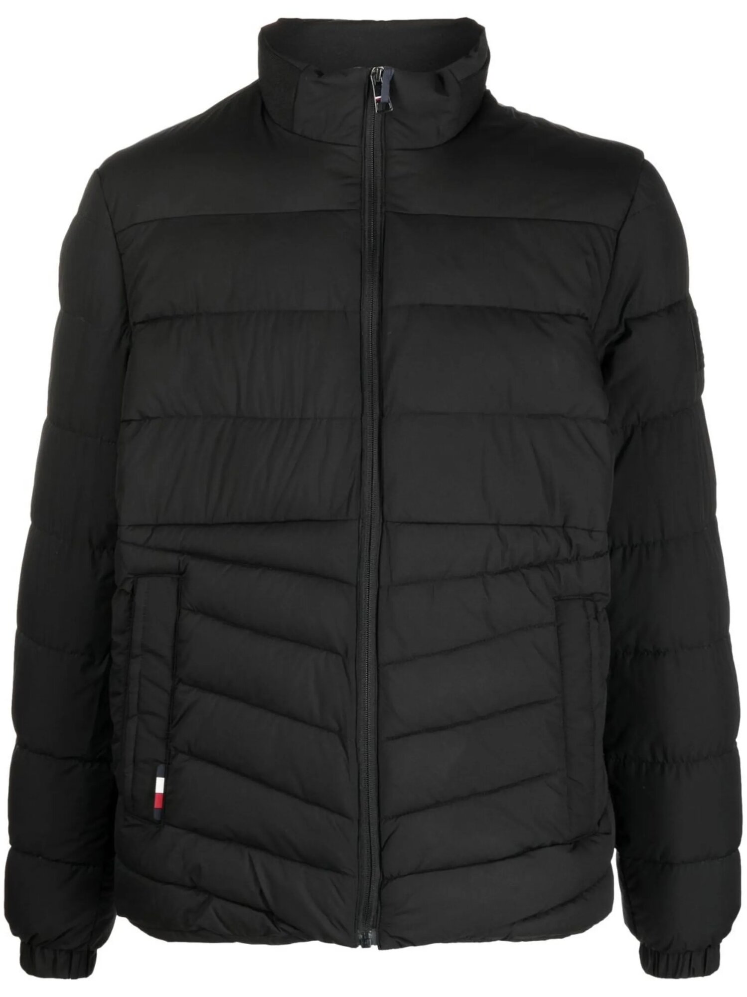 Пуховик TOMMY HILFIGER, размер S, черный