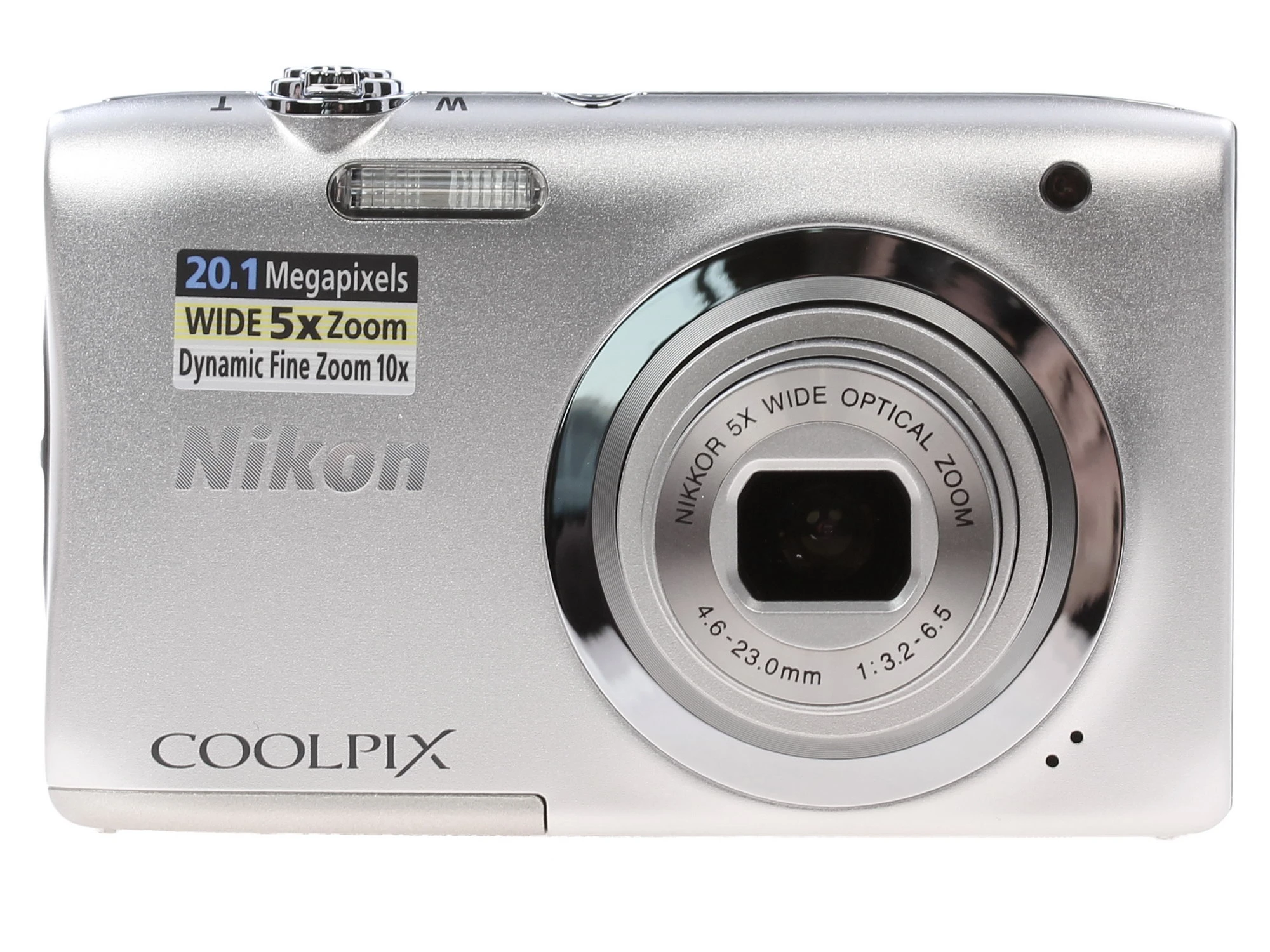 Nikon Coolpix A100 Silver — высокое качество формата в компактном дизайне