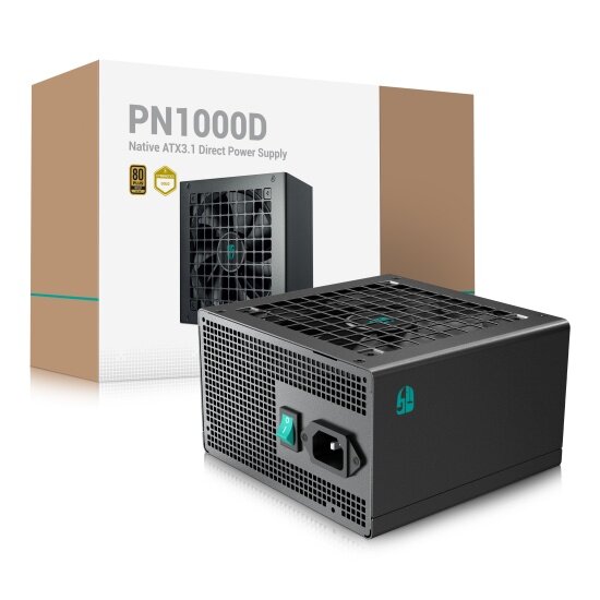 Блок питания Deepcool GAMERSTORM PN1000D, 1000W, 80+ Gold, ATX3.1 — фото 1