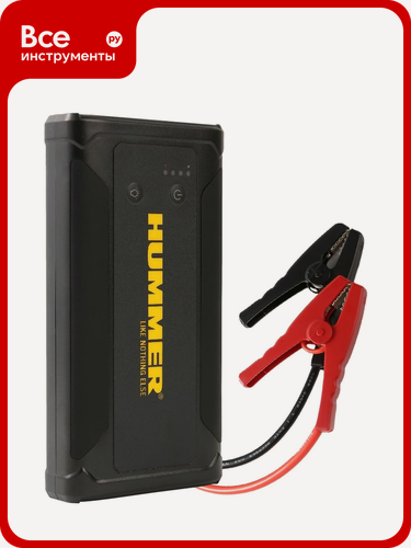 Изображение товара Пусковое устройство HUMMER Power максимальный ток запуска 1500А Bank портативный встроенный литий-ионный аккумулятор