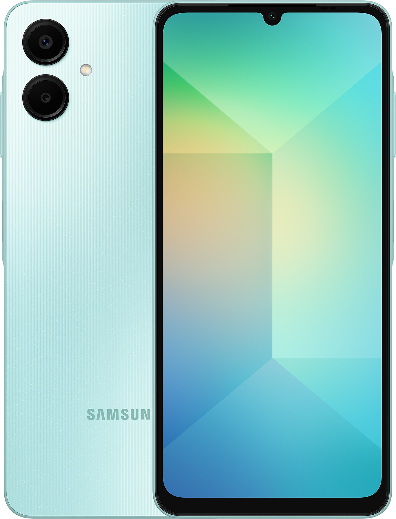 Смартфон Samsung Galaxy A06 6/128 ГБ, Dual nano SIM, светло-зеленый