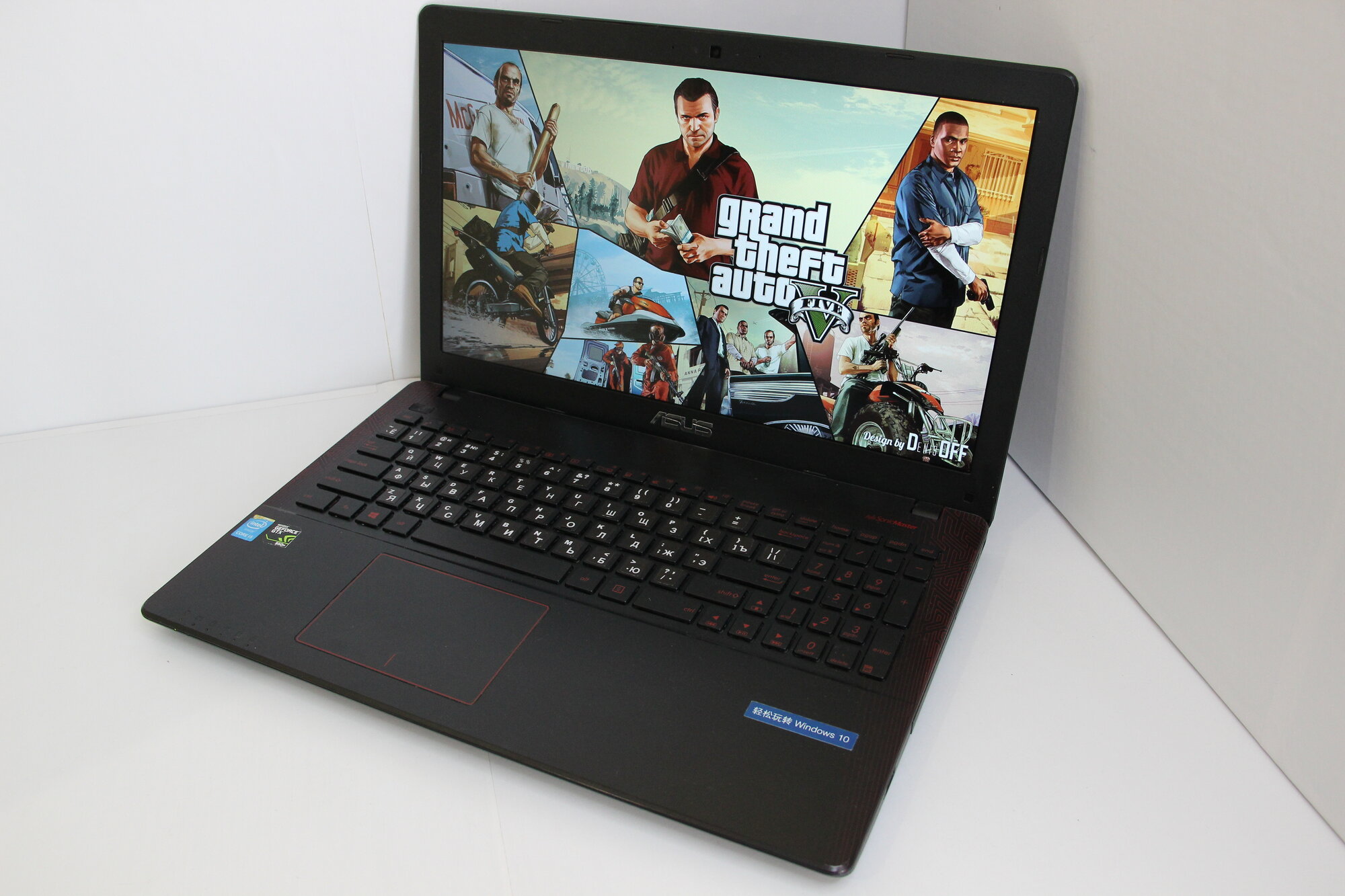 15.6" Игровой ноутбук Asus ROG / i5-4200H / GeForce GTX 950M / RAM 8 GB / SSD 256 GB