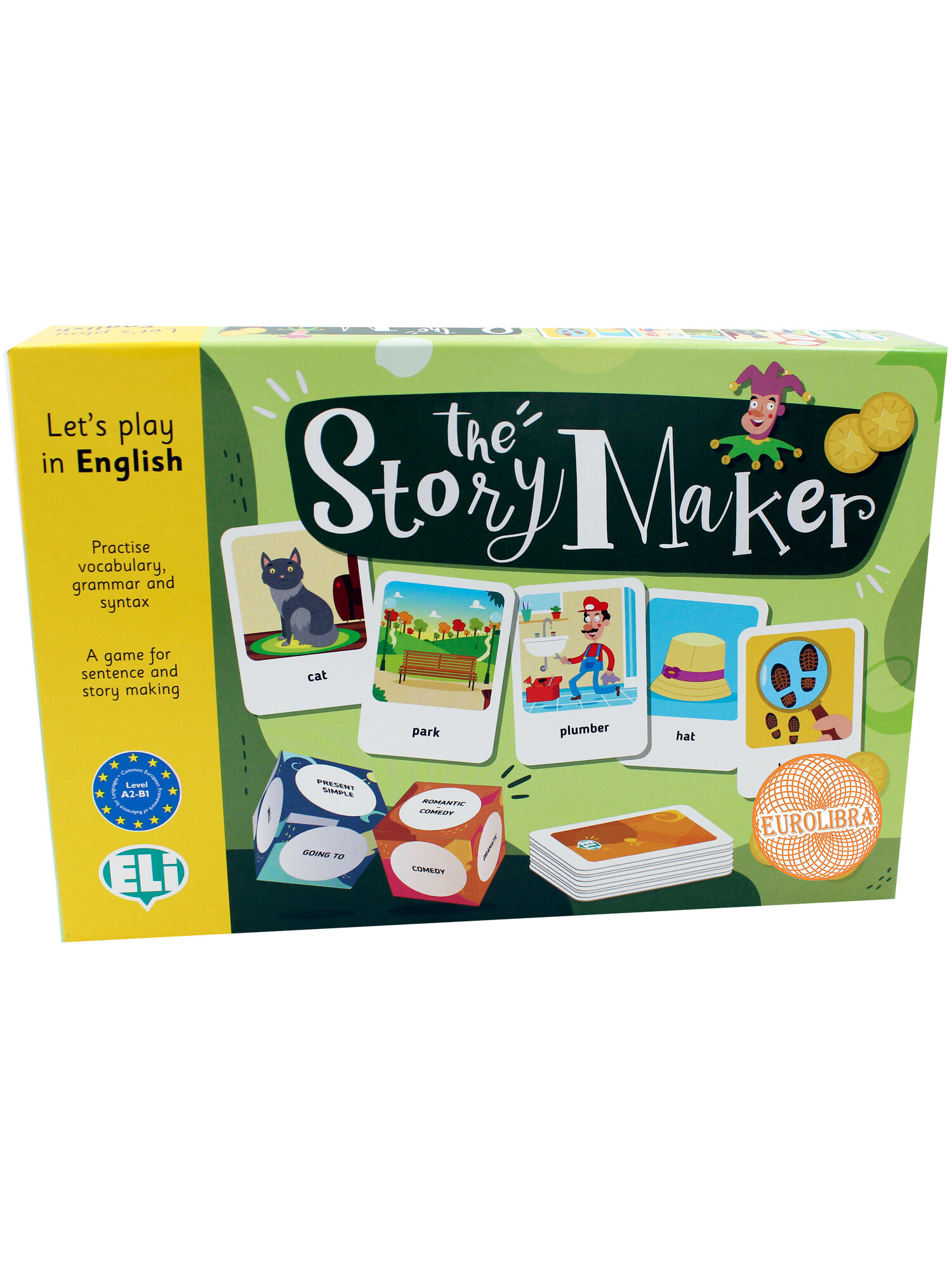 The Story Maker (A2-B1) / Обучающая игра на английском языке "Создаем историю"