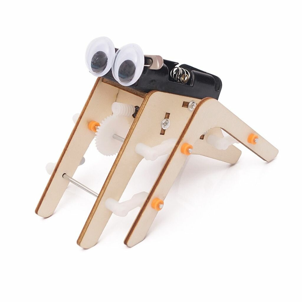 Пакет для научного эксперимента с бионическим роботом-пауком ручной работы "Сделай сам"