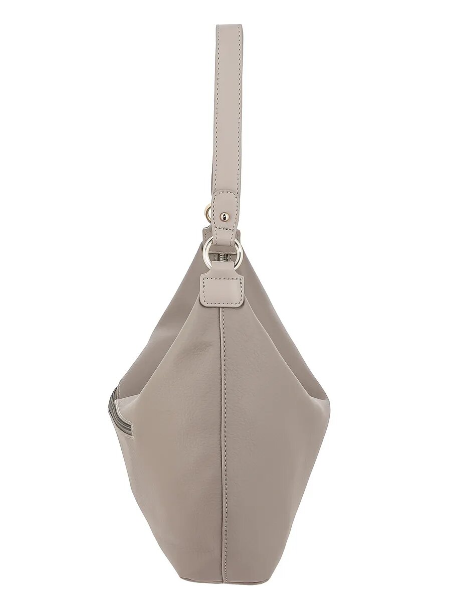 Сумка хобо DAVID JONES, серый — фото 1