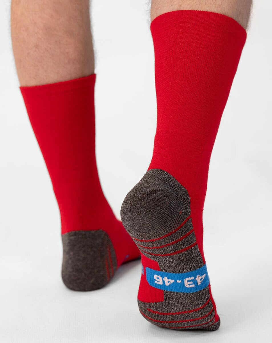 Носки JAKO, размер 35-38, red — фото 1