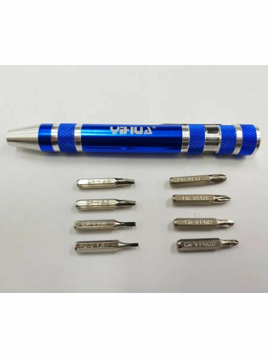 Отвертка Yihua YX 8018  8 бит CR V в ручке