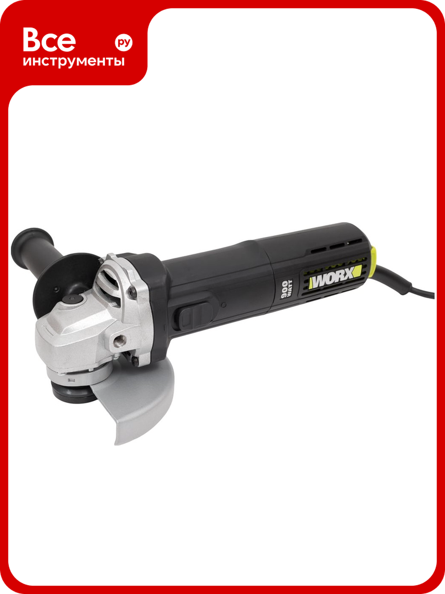 Шлифмашина угловая WORX Professional WU926 900Вт 12000об/мин