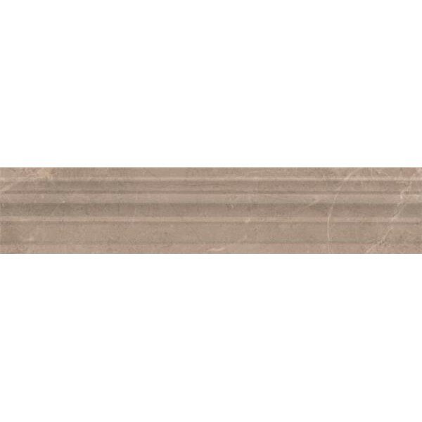 Бордюр керамический Kerama Marazzi BLE007 Гран Пале бежевый 25x5.5x1.8 см (цена за 1 штуку)