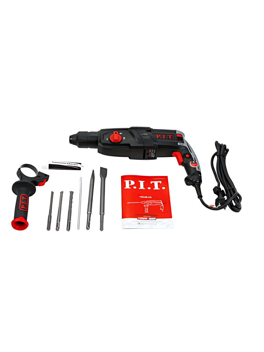 Перфоратор PIT PBH28-C5, SDS-Plus, 1050 Вт, 3 скорости, кейс
