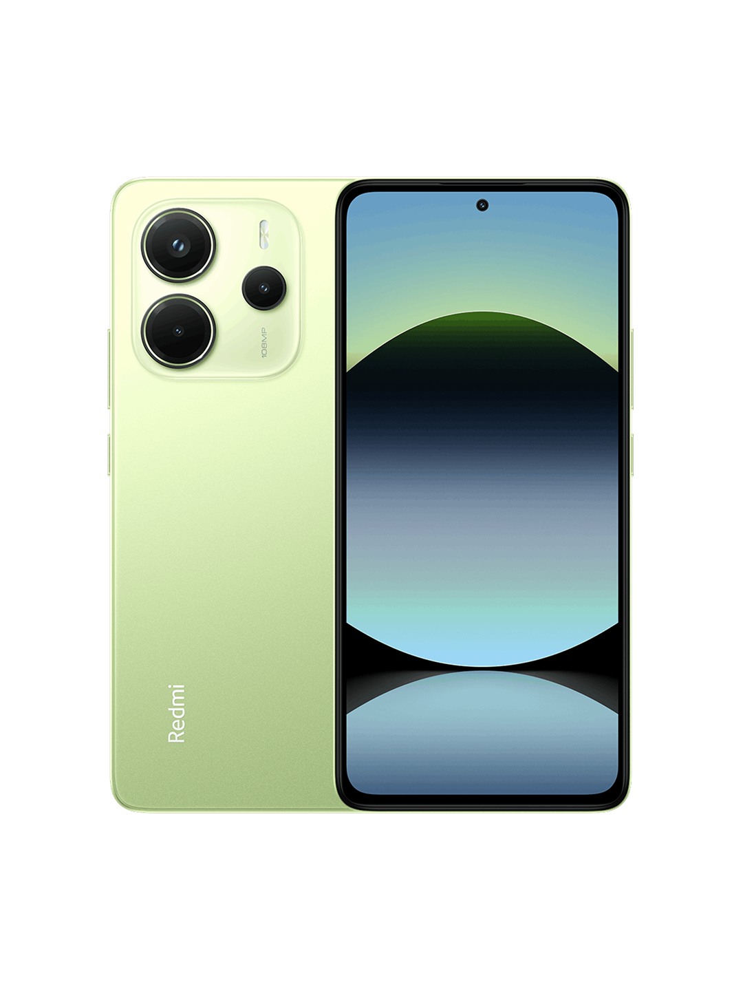 Смартфон Xiaomi Redmi Note 14, 6/128GB, Android 13, NFC, AMOLED Lime Green — фото 1