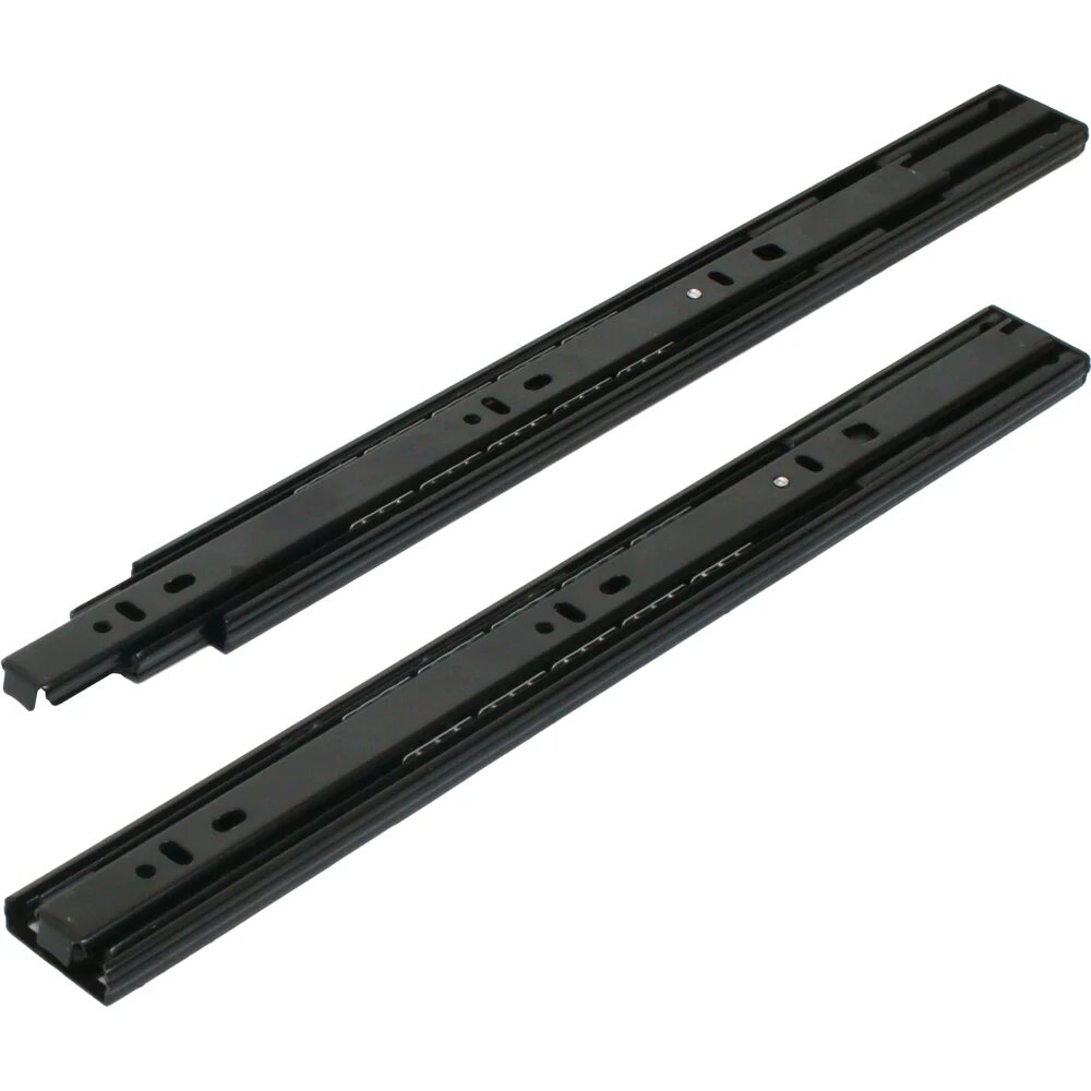 StahlBuro направляющие шариковые с доводчиком (2 шт.) 35-350 /14/ черный 16333