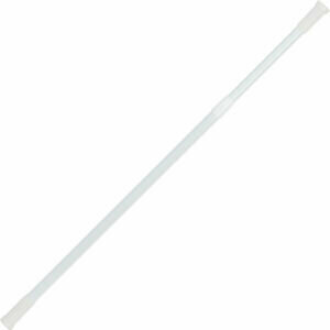 Карниз для ванной 70-120 см алюминий белый