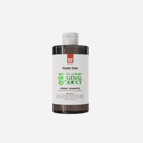 Изображение товара Шампунь More Trav от выпадения волос и проблем кожи головы, 460мл