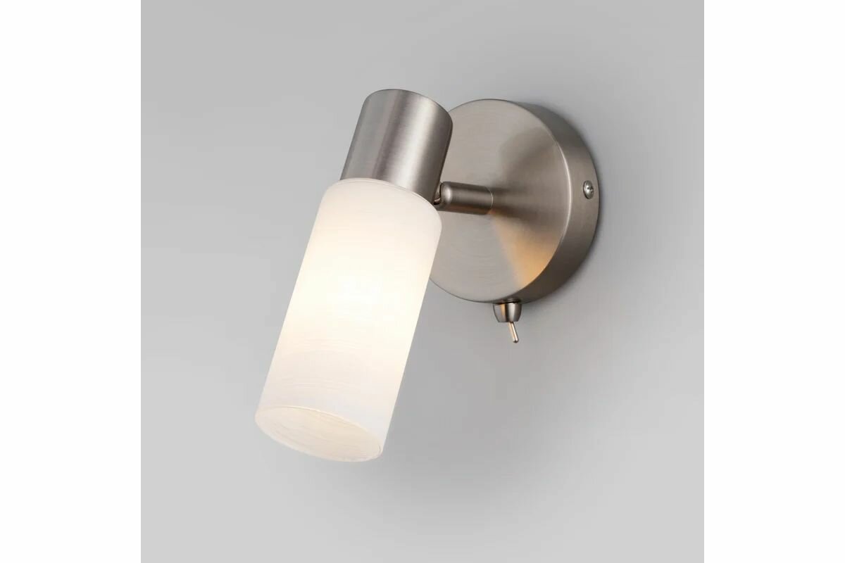 Настенный светильник Eurosvet 20043 1 сатин никель 00000077096