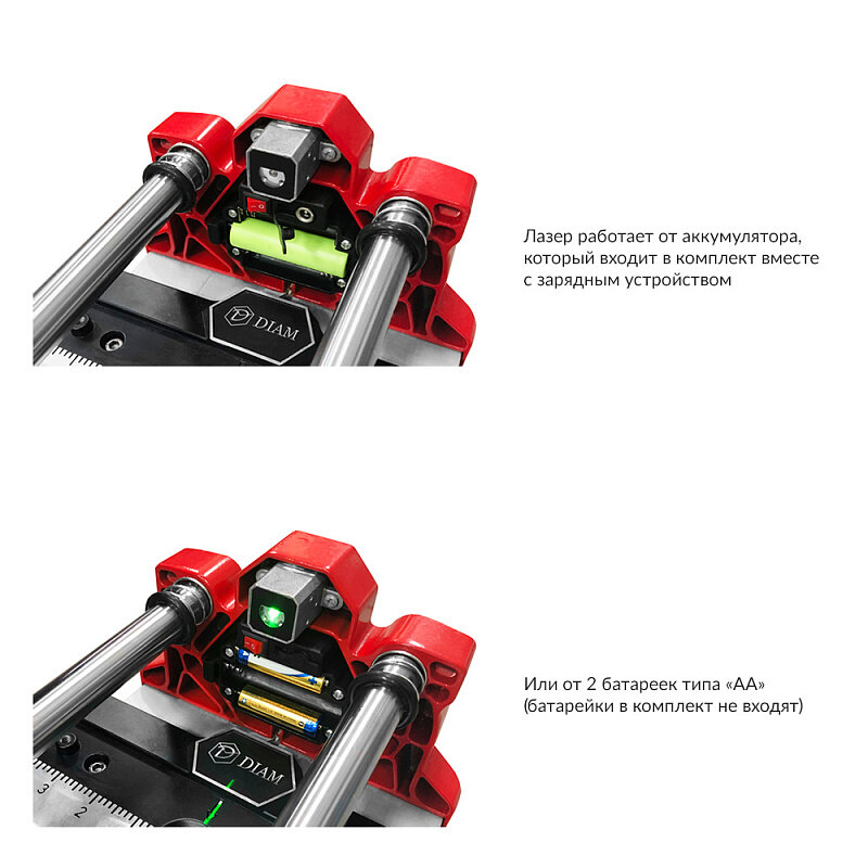 Extra Line twin 850 L Плиткорез профессиональный, DIAM 600121 — фото 1