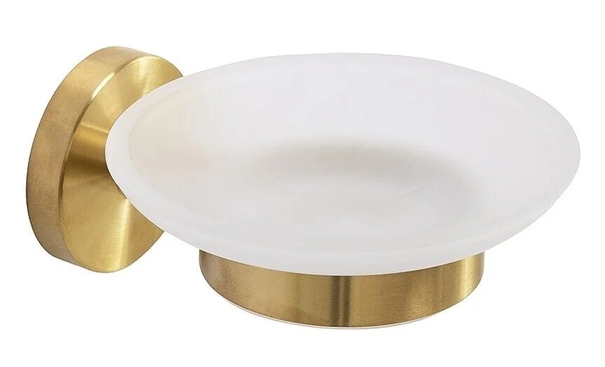 Мыльница подвесная Cezares RELAX-SODS-BORO (брашированное золото)