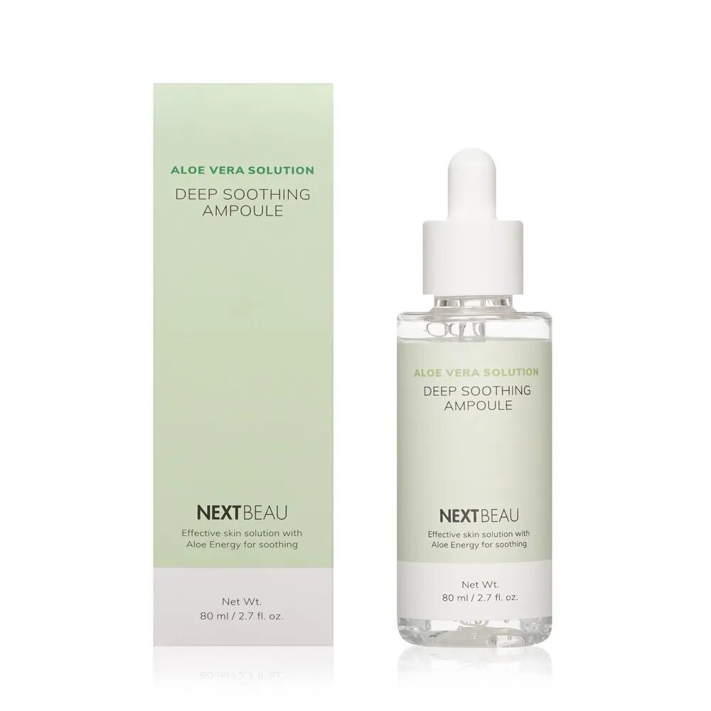 Nextbeau Aloe Vera Solution Soothing Ampoule