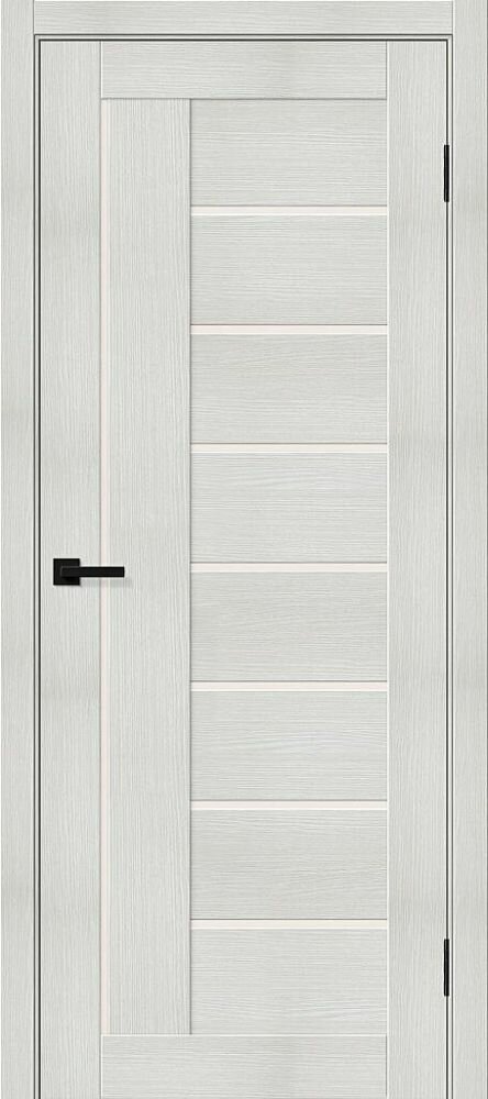 Межкомнатная Дверь с Экошпоном Bravo Браво-29 Bianco Melinga / Magic Fog 700x2000мм(полотно 1шт) / Браво.
