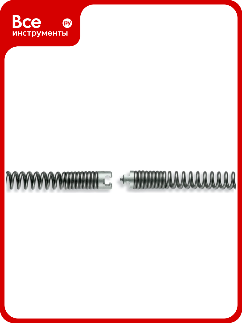 Спираль для прочистки труб  16 мм х 2 3 м  тип СТАНДАРТ 16  VOLL 7 72431