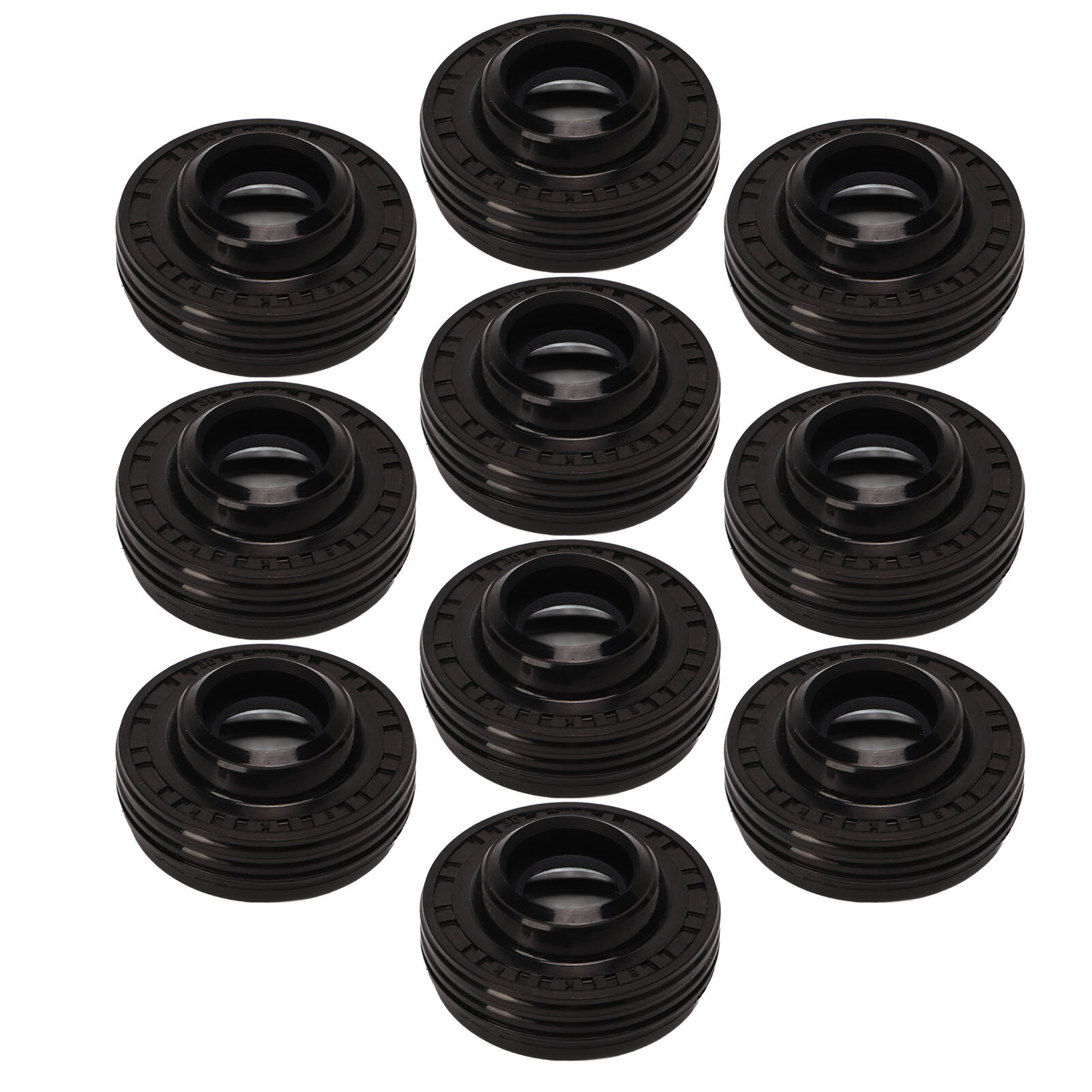 Набор из 10 уплотнительных резиновых колец для вала компрессора кондиционера 10PA, комплект лип-сальников для ремонта AC системы