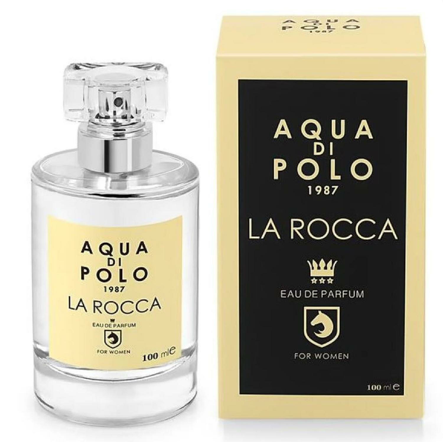 Парфюмерная вода AQUA DI POLO La Rocca, для женщин, цветочный древесный аромат, 100 мл