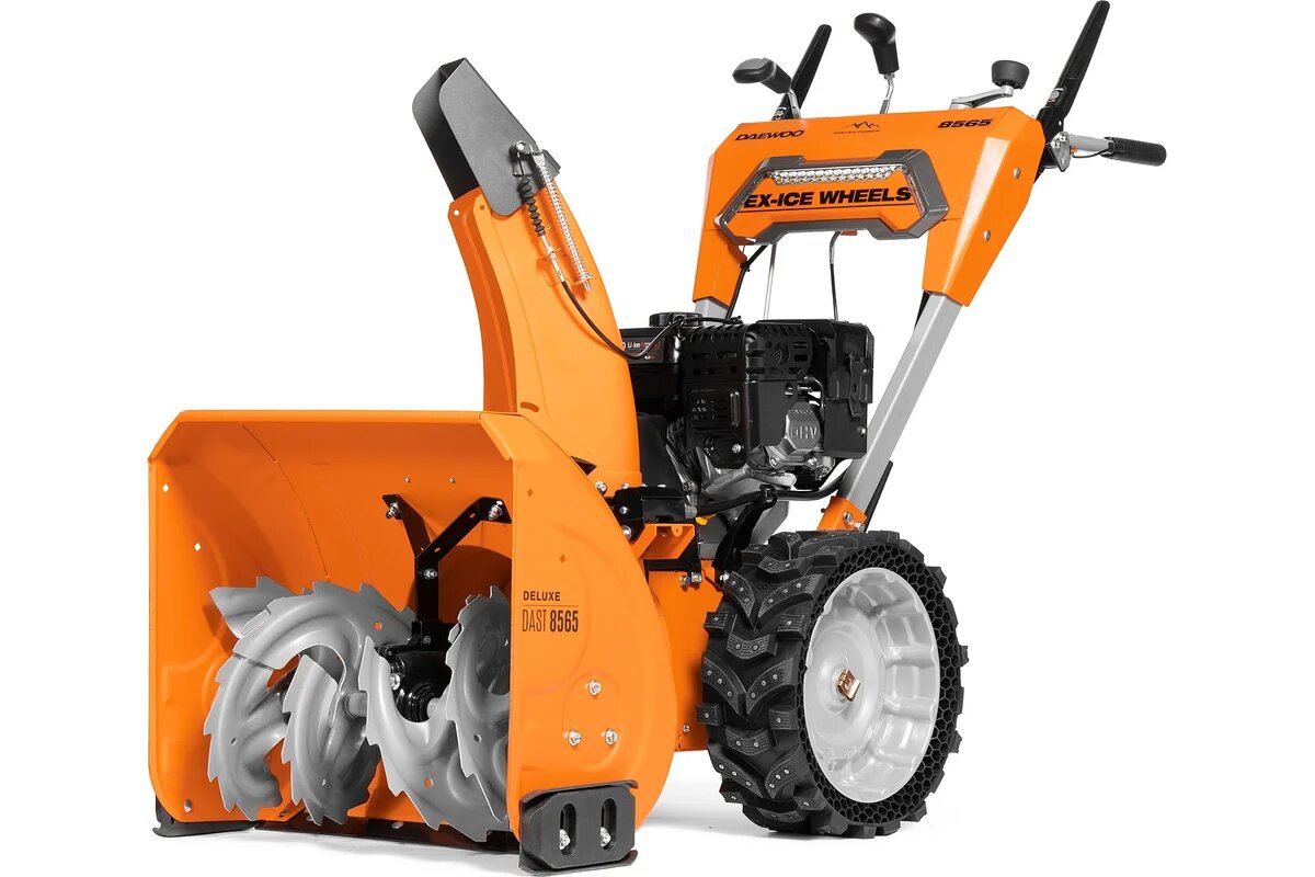 Бензиновый снегоуборщик DAEWOO DAST 8565 8.5 л. с электрический стартер