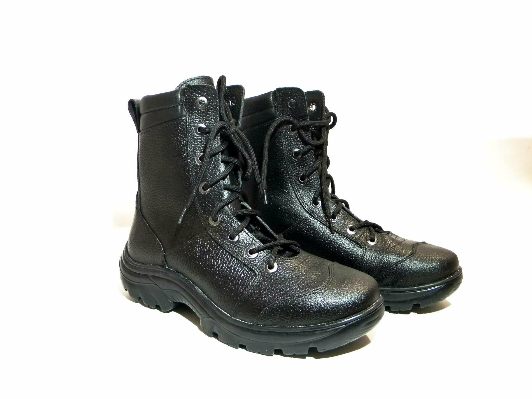 Ботинки берцы, размер 44, черный