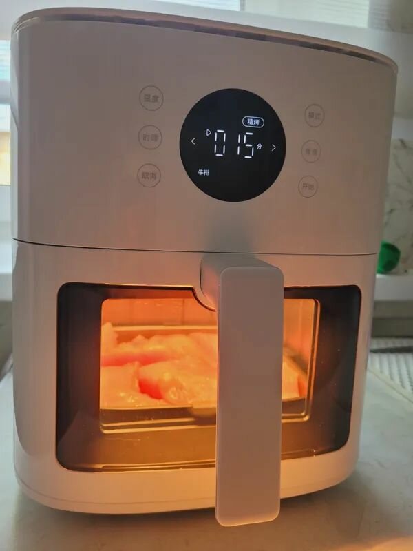 Изображение Xiaomi Mi Home воздушная сковорода S1, 6 литров, кухонная большая емкость с микро-паровой стерилизацией и нежным запеканием без переворачивания