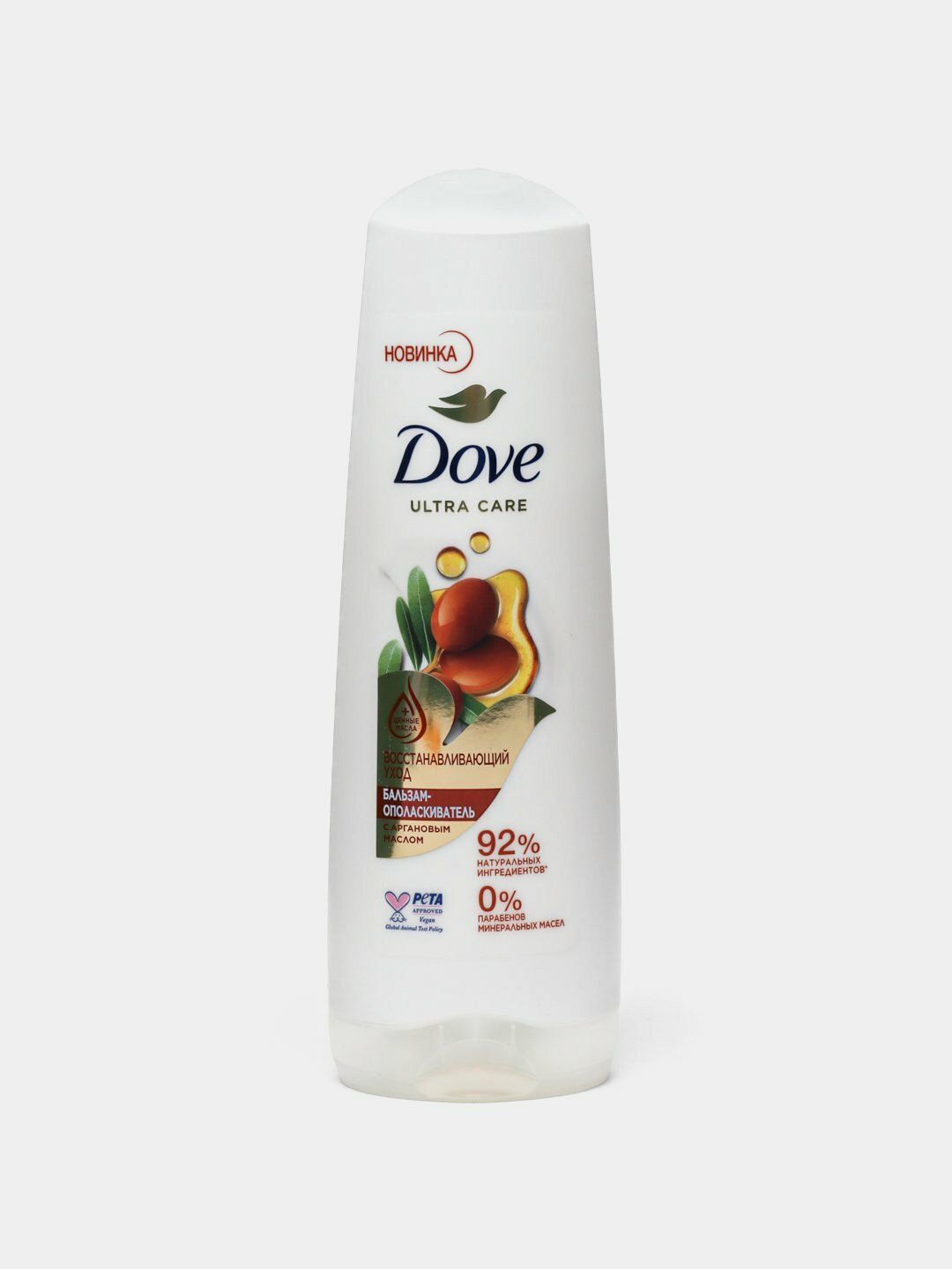 Кондиционер Dove "Аргановое масло", восстанавливающий, для волос, 350мл
