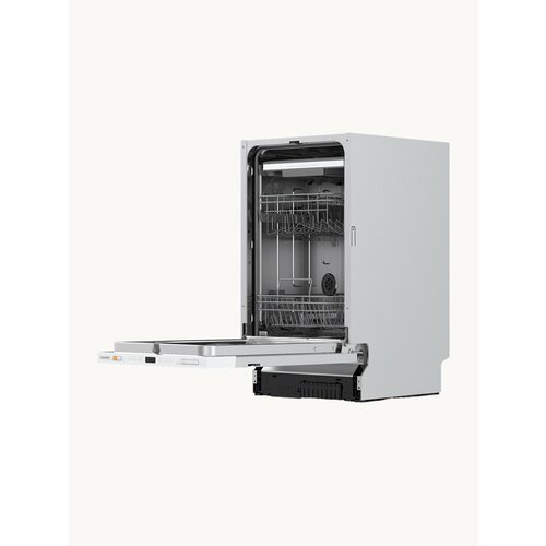 Встраиваемая посудомоечная машина Comfee CDWI454i, 45 см, 3 корзины, 10 комплектов, 8 программ, луч на полу, аквастоп